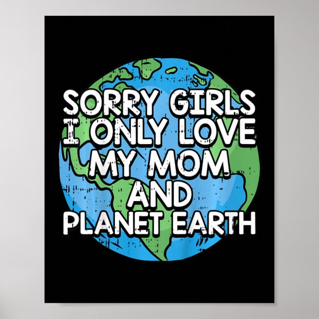 Bards beklagar att flickorna bara Kärlek min Mamma Poster (Framsidan)