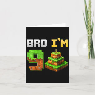Bards Boy, min nionde födelsedag, spel Pixel 9 år Kort