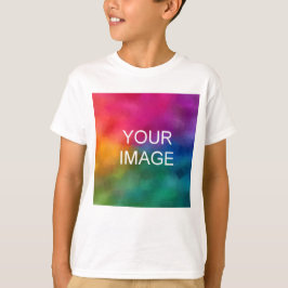 Bards Boys T-Shirts Front Design Lägg till vit bil