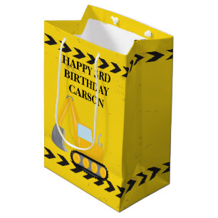 Bards Construction Anpassningsbar Boys Birthday i 