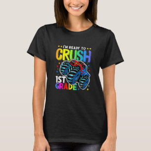 Bards Crush First Klass 1:a Monster Lastbil tillba T Shirt