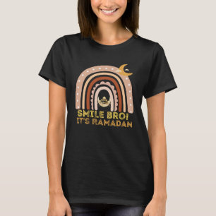 Bards Det är Ramadan Bro Smile Muslim s Fasting Mo T Shirt