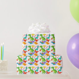 Bards Dinosaur Personlig Birthday Presentpapper