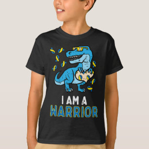 Bards Down Syndrome Warrior Dino Awareness Trex Bo T Shirt