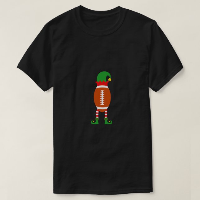 Bards Football Elf-julfesten i Boys Småbarn T Shirt (Design framsida)