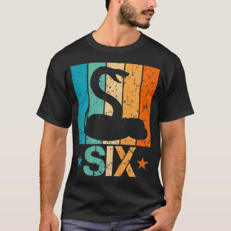Bards Funny 6e Snake Birthday 6 T Shirt