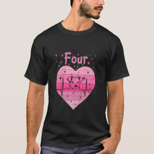 Bards Girl Dotter hund hjärta kärlek bästa vän 4:e T Shirt