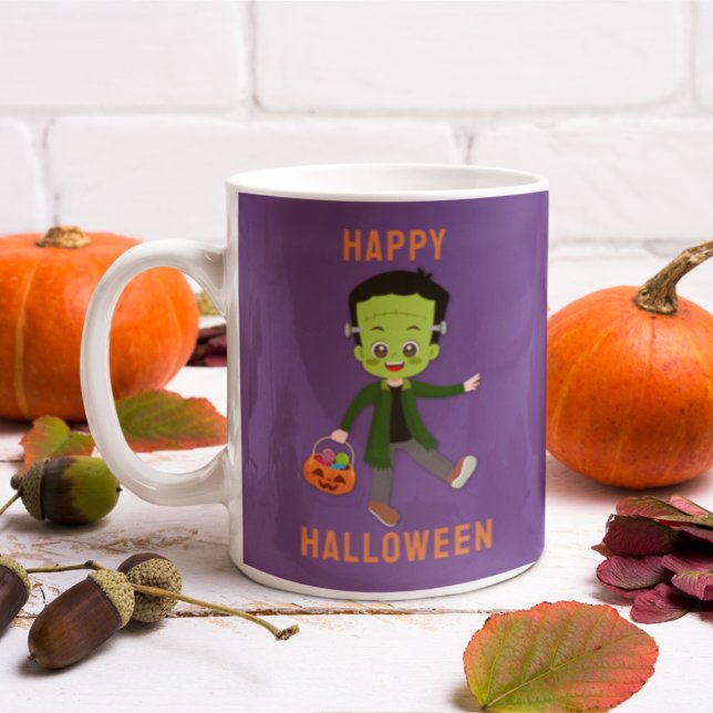 Bards’ Halloween Costume Frankenstein Eget namn Kaffemugg (Skapare uppladdad)