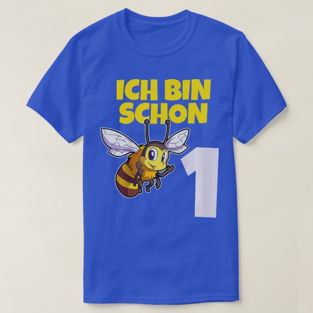 Bards Im är redan 1 år gammal bihonung T Shirt (Design framsida)
