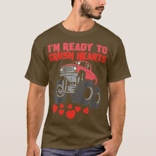 Bards Im-Redot till Crush Hearts Monster Lastbil B T Shirt