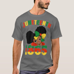 Bards jag är Black History Girls Little Melanin Qu T Shirt