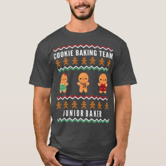Bards jul Cookie Baking Team Junior Baker T Shirt
