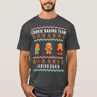 Bards jul Cookie Baking Team Junior Baker T Shirt