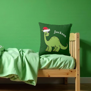 Bards jul Dinosaur Anpassningsbar Grönt Dekorativ  Kudde