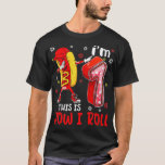 Bards Kid 1 år gammal Dabbing Hett Hund Birthday B T Shirt<br><div class="desc">Barn som är 1 år gamla Dabbing Hett Hund Birthday Boy Hotdog 1:a dagen.</div>