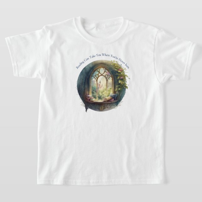 Bards Läsning T-Shirt (Laydown)