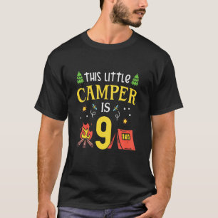 Bards Little Camper 9:e födelsedagen T Shirt