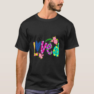 Bards Loved Blommigt Polka dots Påsk Day Christian T Shirt