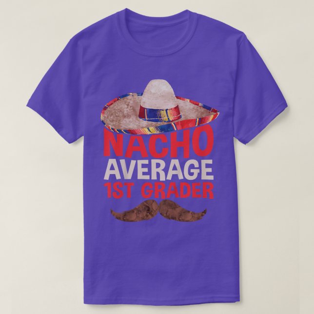 Bards Nacho i genomsnitt 1:a grader Klass tillbaka T Shirt (Design framsida)
