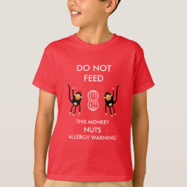 Bards Nöt Allergy Warning T Shirt