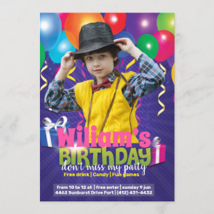 Bards Party Flyer Inbjudningar