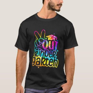 Bards Peace Out Kindergarten Studenten förra dagen T Shirt