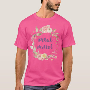 Bards Petal Patrol Flower Girl Shirt Kids Småbarn T
