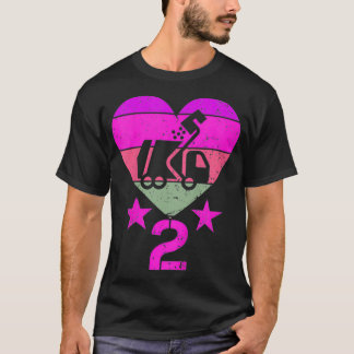 Bards Sopor Lastbil födelsedag 2 år gammal pojke 2 T Shirt