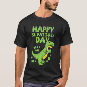 Bards St patricks day St Pat Trex Dino B T Shirt