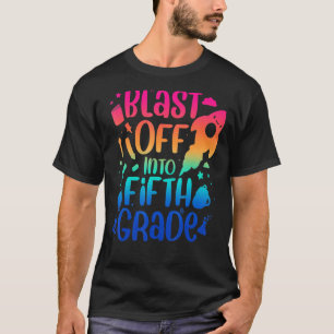 Bards Tie Dye Back to school 5:e Klass Blast Av in T Shirt