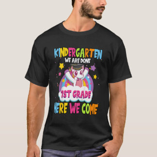 Bards underbara Kindergarten Vi är klara 1:e Klass T Shirt