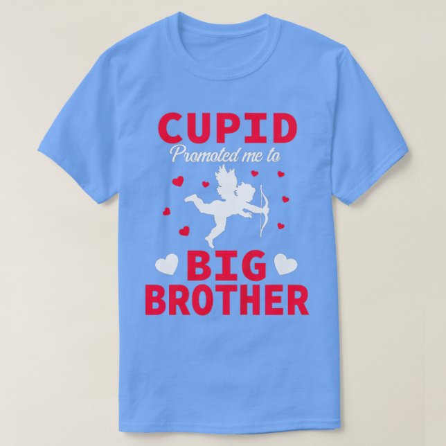 Bards Valentines day Gravid Announcement Brother T Shirt (Design framsida)