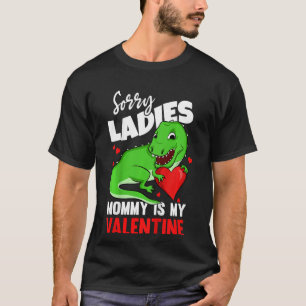 Bards Valentines day Mamma är min Valentine Rex Ma T Shirt
