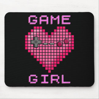 Bards Video Game Girl Retro-spel Pixel Heart Cont Musmatta