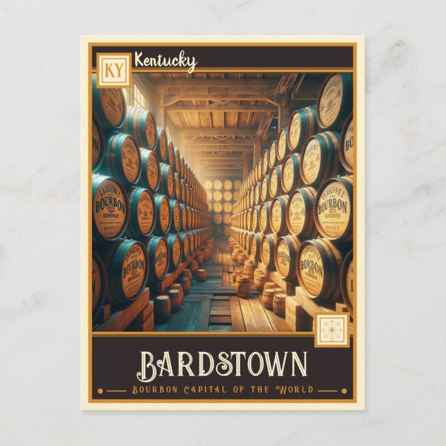 Bardstown | VINTAGE Vykort (Framsida)