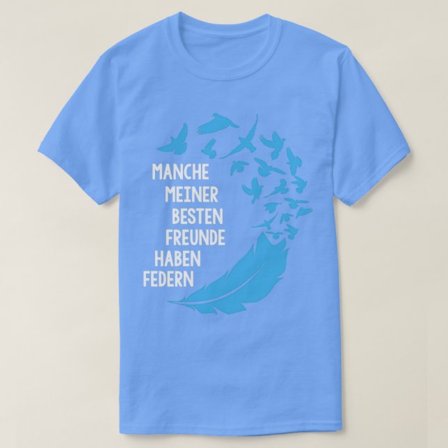 Bärduva duva av fancierduva av fjäder 2 t shirt (Design framsida)