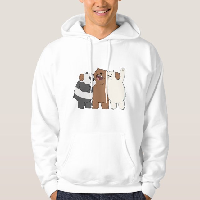 Bare Bears Hoodies Hoodie (Framsida)