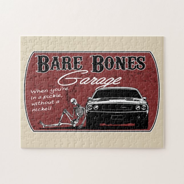 Bare Bones Challenger Pussel (Horisontell)