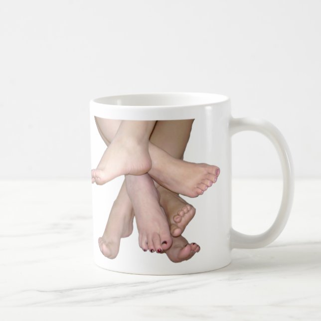 Bare Feet Art Kaffemugg (Höger)