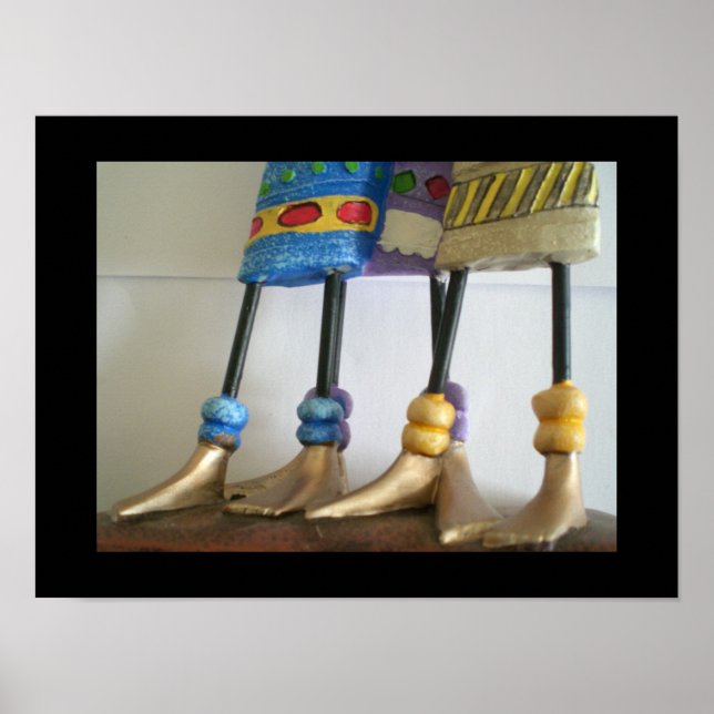 Bare Feet Poster (Framsidan)