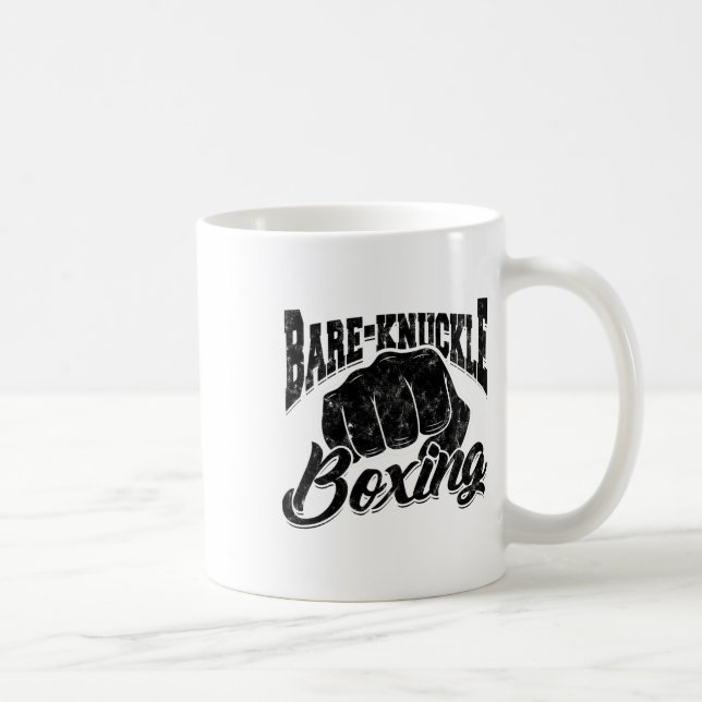 Bare-fingle-Boxing - Idrott och Fitness Boxing Kaffemugg (Höger)