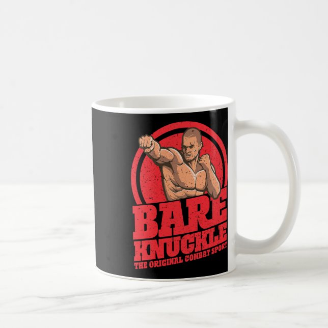 Bare-fingle-Boxing - Original Combat Sport Kaffemugg (Höger)