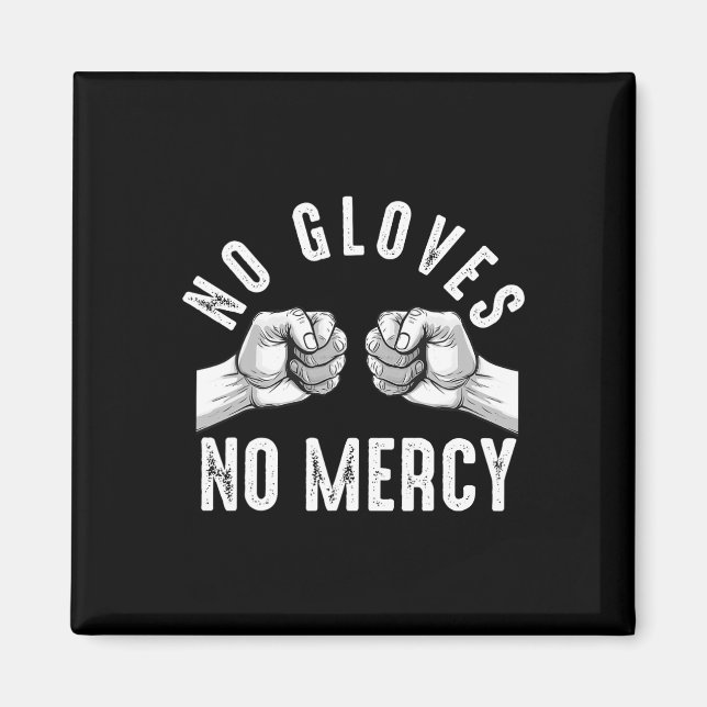 Bare Knuckle Boxing Manar Fighting Knuckle Figh Magnet (Framsidan)