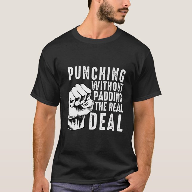 Bare Knuckle Boxing Manar Fighting Knuckle Figh T Shirt (Framsida)