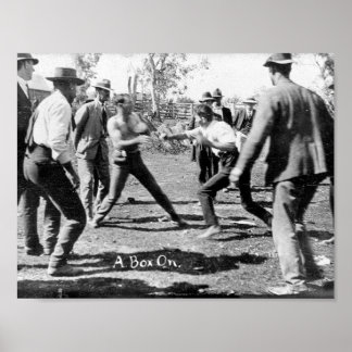 Bare Knuckle Fight Poster