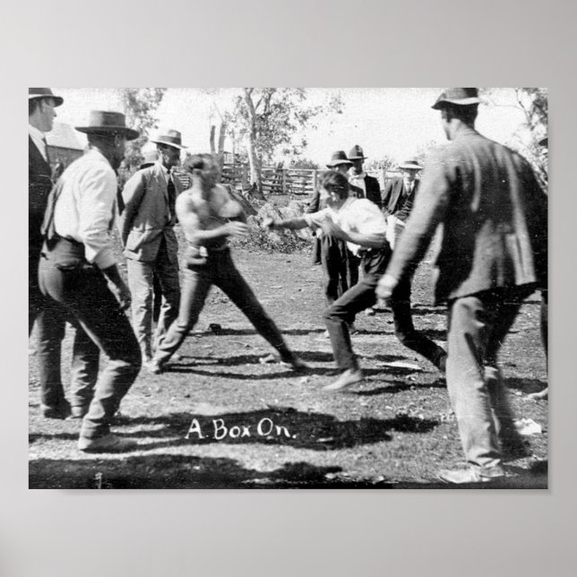 Bare Knuckle Fight Poster (Framsidan)