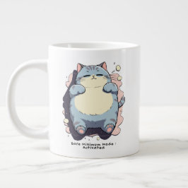 Bare Minimum Mode Activated – Relatable Mood Jumbo Mugg