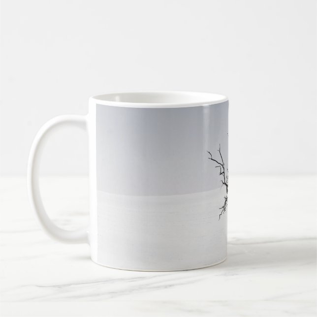 BARE TRÄD I SNÖ MITTEN KAFFEMUGG (Vänster)