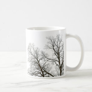 Bare Träd och Coola Himlar naturdesign Kaffemugg