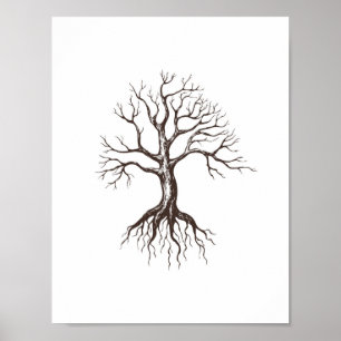 Bare träd poster
